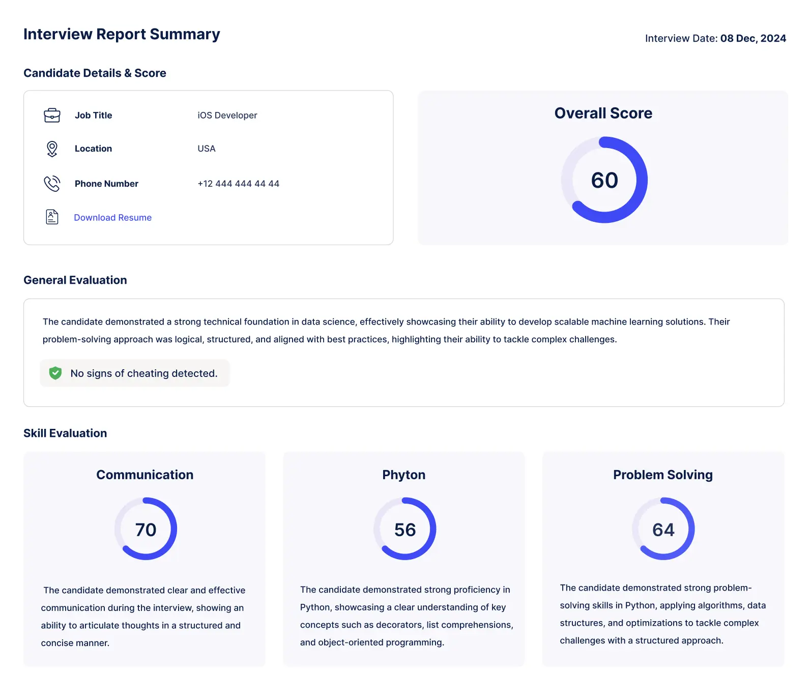 AI Interview Platform to Hire Top Talent
