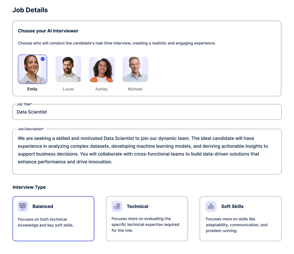 AI Interview Platform to Hire Top Talent